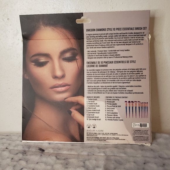 Zoe Ayla  10  Piece Brush Set - Picture 2 of 2